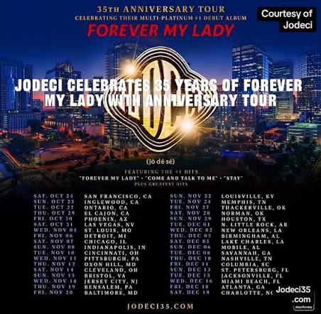 Jodeci Forever My Lady Tour official flyer